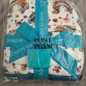 NWT Posh Peanut Multicolor Luck Rainbow & Ella Mae Luxe Patoo